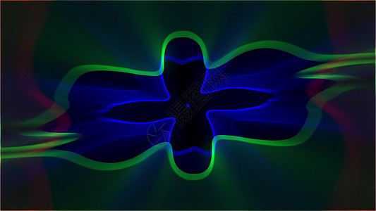 抽象闪光线运动星系旅行蓝色激光光束辉光线条网络速度图片