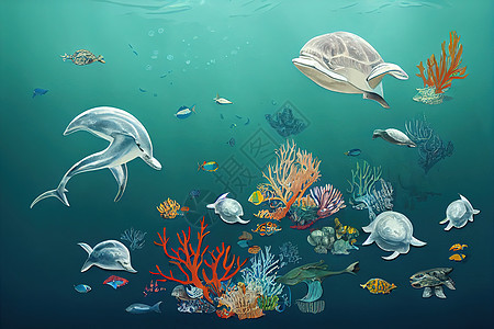 拯救我们的海洋吧 世界海洋日设计与图片