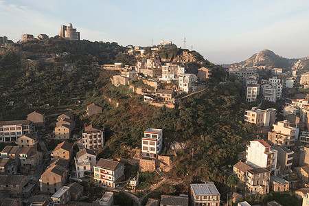 山丘上的住宅 在浙江州泰州图片