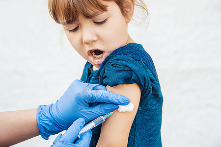 儿童接种疫苗 注射 有选择的重点注射器肝炎横幅医院孩子皮肤疟疾木板疼痛身体图片