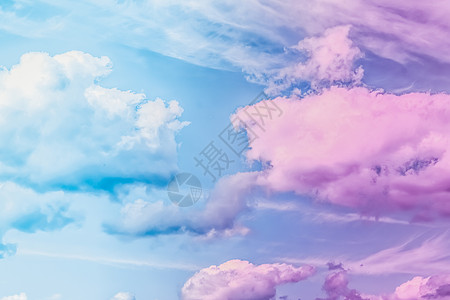 梦幻超真实的天空是抽象的艺术 幻想的画面彩色背景作为现代设计的背景阳光云景科学大自然奢华日落上帝假期魔法精神图片