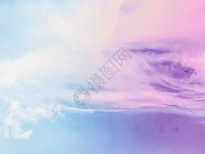 梦幻超真实的天空是抽象的艺术 幻想的画面彩色背景作为现代设计的背景云景大自然科学日落精神阳光天堂上帝魔法假期图片