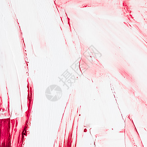 艺术抽象纹理背景 粉粉红丙烯油漆笔刷 作为奢侈节日品牌印刷背景的油墨喷洒 平板横幅设计老板墨水礼物化妆品平铺纤维沙龙奢华奶油宏观图片