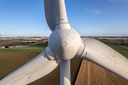 用于产生可再生绿色电力的风力涡轮机环境排放涡轮螺旋桨能源力量刀片气候风车发电机图片