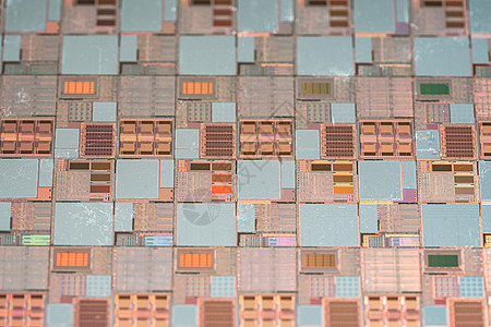 用于制造集成电路半导体的硅微粒晶圆母板检查技术微电路电路电脑一体化科学工程图片