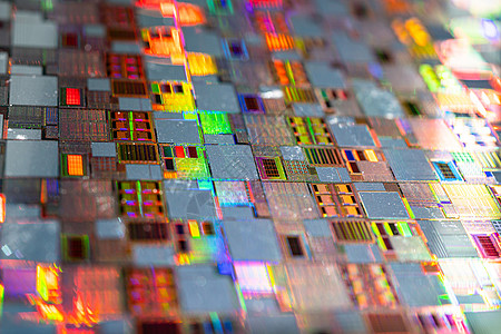 用于制造集成电路半导体的硅微粒微电路工程电脑检查芯片控制器发明母板生产商业图片
