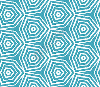 外表无缝无缝模式 绿松石对称绘画墙纸蓝色样本三角形绑腿游泳衣正方形瓷砖奖章图片