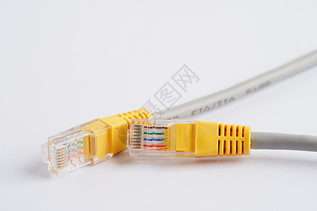 Lan电缆互联网连接网络 rj45连接器Ethernet电缆港口电脑笔记本商业硬件带宽宽带绳索纤维局域网图片