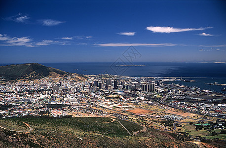 开角镇桌子海岸线景观港口信号城市旅游全景爬坡天空图片