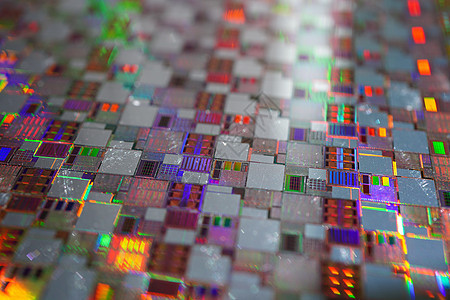 用于制造集成电路半导体的硅微粒模拟电脑工程商业机器检查晶圆一体化宏观控制器图片