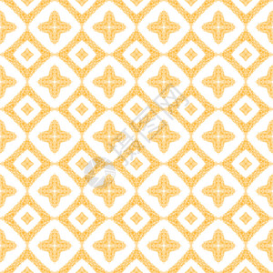 湿纹条纹模式 黄对称瑜伽墙纸正方形对角线水彩画钻石三角形织物手绘包装图片