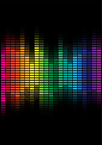 A 背景摘要响度记录混合器舞蹈活力彩虹俱乐部系统科学仪表图片