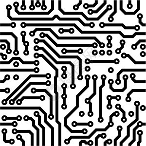 无缝矢量纹理  电路板技术卡片工程芯片电脑墙纸微电路电子正方形科学图片