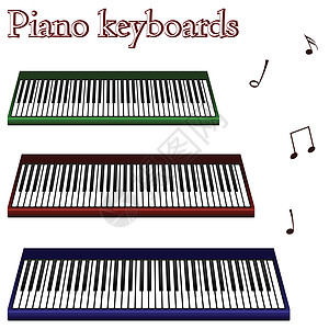 钢琴键盘对白玩家娱乐音乐旋律歌剧工作室钥匙乐器金子笔记图片
