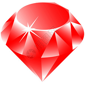 白对白的红宝石矢量钻石婚姻插图折射奢华水晶宝石玻璃蓝宝石订婚图片