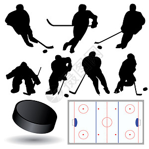 冰冰曲球运动员比赛联盟冠军曲棍球运动分数团队娱乐黑色守门员图片