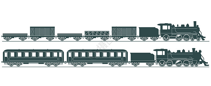 蒸汽铁路乘客火车侧线之路古董旅行历史旅游车皮铁路线图片