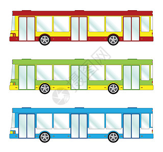 矢量车辆包-短巴士图片