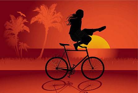 固定装备自行车车手乐趣运输车辆竞争锻炼踏板旅游车轮训练运动图片