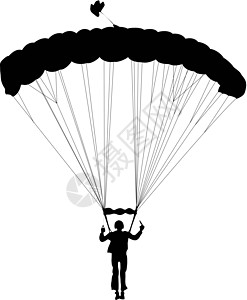 跳天潜水男人速度自由带子学习伞兵活动段落空气降落伞设计图片