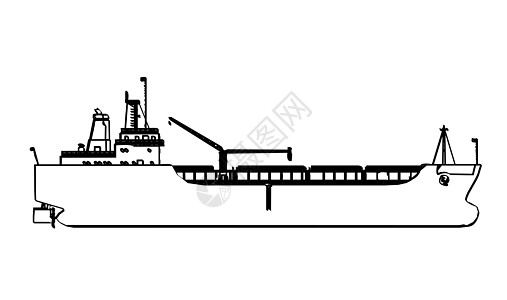 大型油轮船原油工业进口燃料血管国际黑色出口运输全球图片