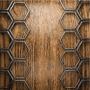 金属和木材背景酒吧床单木板炼铁合金垃圾木头控制板材料风化图片