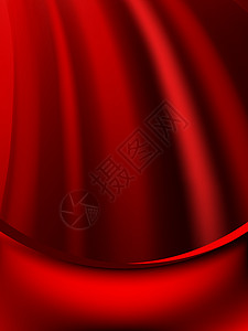 红幕淡化为黑卡 EPS 10材料丝绸海浪表演奢华演员阴影隐藏剧院公告图片