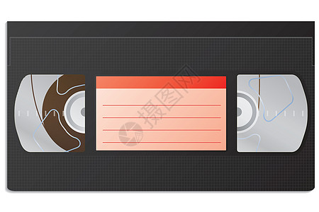 经典录象带技术记录档案磁带卷轴录像带视频录像机标签格式图片