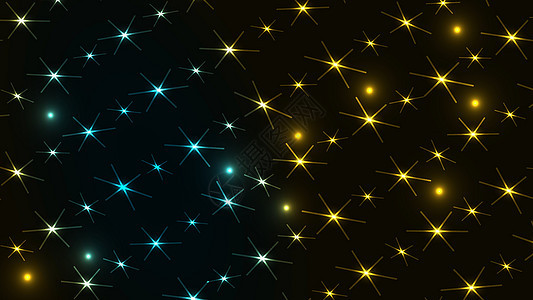 抽象星夜蓝色照明星星辉光火花科学娱乐墙纸魔法射线图片