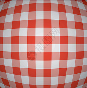 3d 红色野餐桌布背景图片