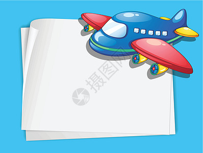 白皮书他们床单海报玩具艺术卡通片假期飞机旅行边界喷射图片