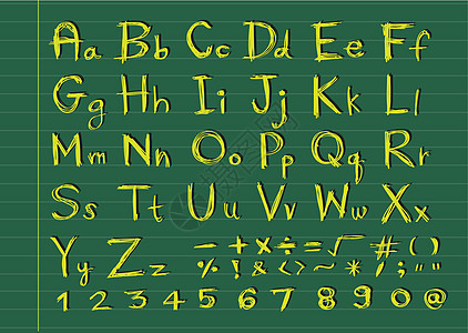 透明背景上的手画字母字体 W小写数字绘画手稿教科书书法插图草书涂鸦公司图片