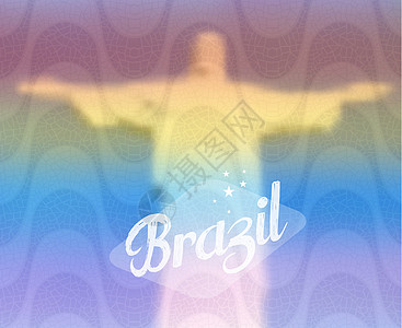 巴西狂欢巴西纪念碑旅游概念设计图片