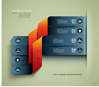 矢量商业职级纸数据和数字设计模版按钮图表网络调色板墙纸艺术卡片网站横幅推介会图片