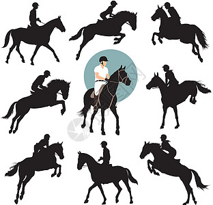 马术运动训练哺乳动物展示行动骑手赛马马背骑术女孩动物设计图片