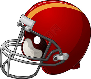 红足球头盔团队齿轮静物红色健康条纹橙子运动帽子气球图片