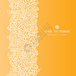 金花玫瑰玫瑰 垂直无缝的图案背景图片