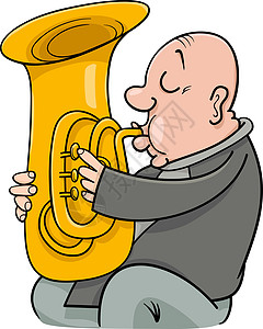 Hormer 音乐家漫画插图图片