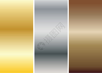 铝 铜和黄铜缝制纹质体收藏银色拉丝水平灰色反射线条缝合盘子金属图片