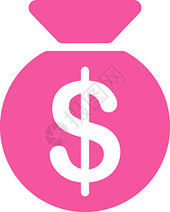商业集的货币袋图标订金储蓄银行业字形投资金融平衡首都货币税收图片