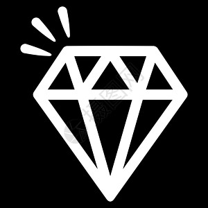 商业集的水晶图标玻璃首饰蓝宝石奢华火花字形宝藏红宝石钻石反射图片
