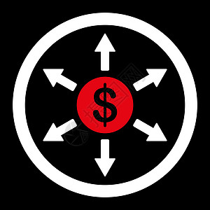 现金外出图标图表硬币支出银行业网络购物商业市场社会营销图片