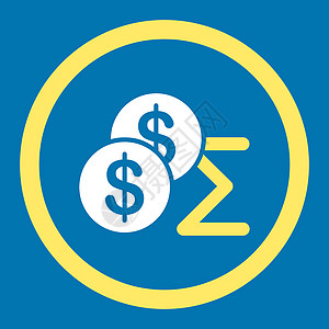 摘要图标金融现金蓝色商业会计利润字形银行平衡货币图片