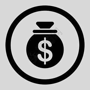 资本图标报酬金融支付圆圈平衡订金货币硬币贮存现金图片
