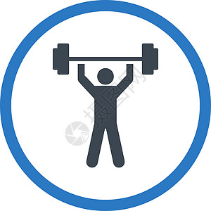 增强电动图标运动员客户肌肉身体男性压力男生运动活力活动图片