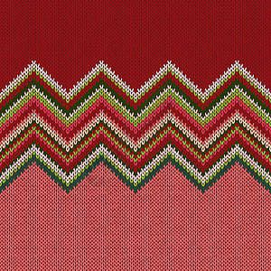 无缝的圣诞节 几何编织式图片
