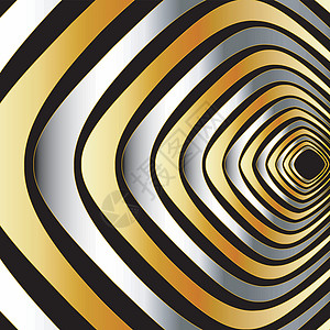 金属环的幻觉金子条纹墙纸光泽技术合金圆圈化学海浪戒指图片