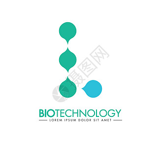 生物技术概念设计合作化学原子身份公司科学实验室插图字体品牌图片