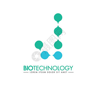 生物技术概念设计高科技科学电路化学医疗商业插图创造力标识实验室图片