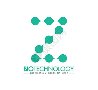 生物技术概念设计科学原子身份品牌插图医疗实验室商业化学标识图片